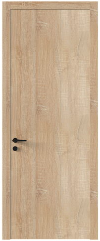 Дверь Tivoli / Тиволи А-1 Дуб сонома светлый без стекла