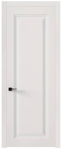 Дверь Domenica Neo Classic Scalino Белоснежная мягкая шагрень без стекла