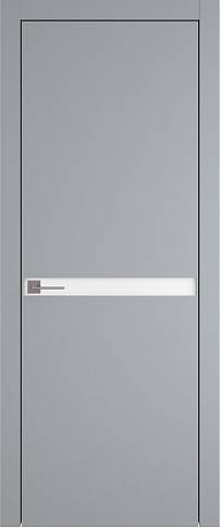 Дверь Tivoli Б-4 Серебристо-серая эмаль (RAL 7045) без стекла