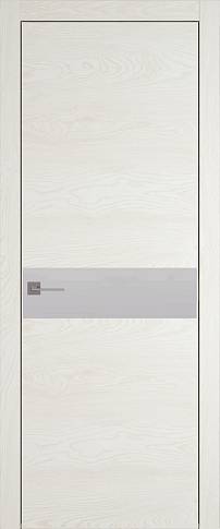 Дверь Tivoli И-4 Белый ясень nano-flex без стекла