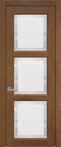 Дверь Milano Porta Classic / Милано Порта Классик Итальянский орех со стеклом