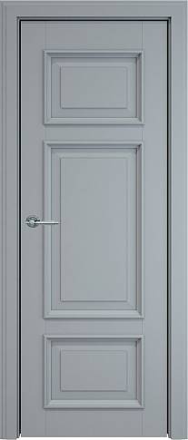 Дверь Siena Porta Classic LUX / Сиена Порта Классик Люкс Серебристо-серая эмаль (RAL 7045) без стекла