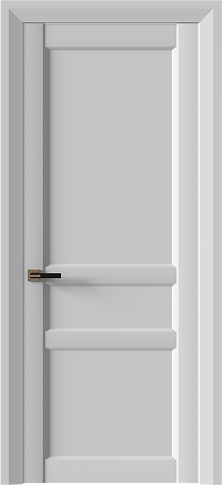 Дверь Imperia-R Neo Classic Decoro Серая эмаль (RAL 7047) без стекла