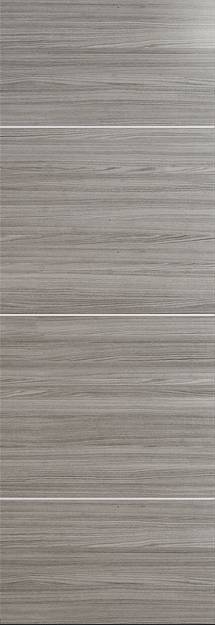 Межкомнатная дверь Tivoli Invisible / Тиволи Инвизибл Г-3, Без стекла (ДГ), цвет - Орех пепельный