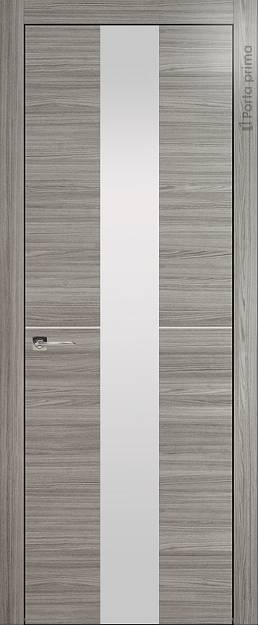 Межкомнатная дверь Tivoli / Тиволи Ж-3, Со стеклом (ДО), цвет - Орех пепельный