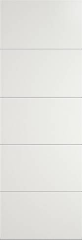 Дверь Tivoli Д-3 Invisible Бежевая эмаль (RAL 9010) без стекла