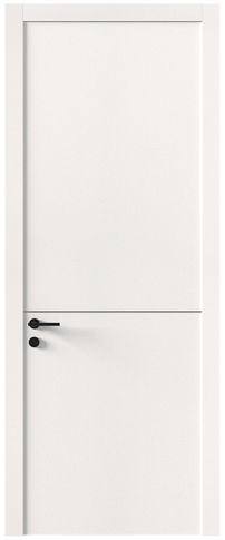 Дверь Tivoli / Тиволи Б-3 Белоснежная мягкая шагрень без стекла