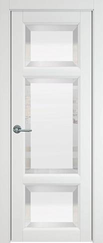 Дверь Siena Porta Classic / Сиена Порта Классик Белая эмаль (RAL 9003) со стеклом