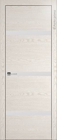 Дверь Tivoli Г-4 Белый ясень nano-flex без стекла