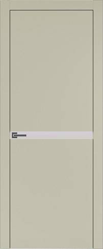 Дверь Tivoli Б-4 Серо-оливковая эмаль (RAL 7032) без стекла
