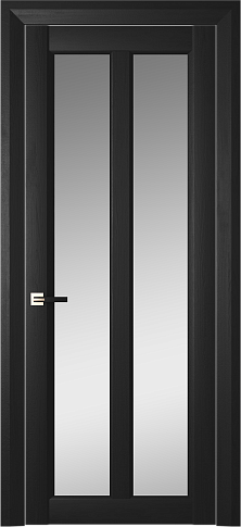 Дверь Prato Neo Classic Decoro Масло чёрное со стеклом