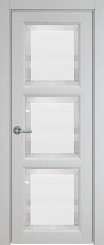 Дверь Milano Porta Classic / Милано Порта Классик Лайт Грей ST со стеклом