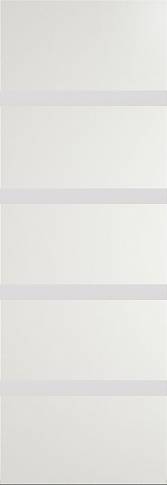 Дверь Tivoli Д-4 Invisible Бежевая эмаль (RAL 9010) без стекла