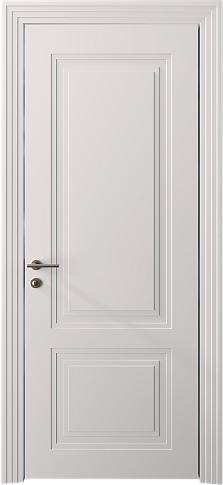 Дверь Dinastia Neo Classic Scalino / Династия Нео Классик Скалино Белая эмаль (RAL 9003) без стекла