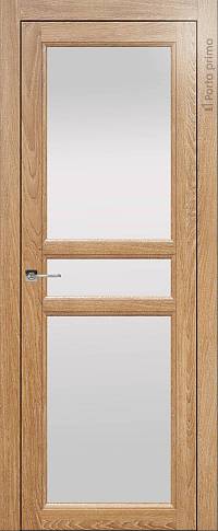 Дверь Sorrento / Сорренто Е2 Дуб капучино со стеклом