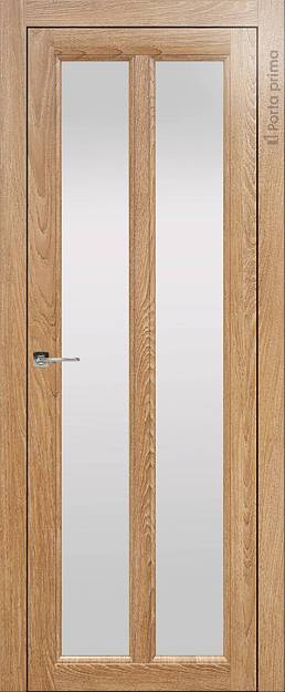 Межкомнатная дверь Sorrento / Сорренто Д4, Со стеклом (ДО), цвет - Дуб капучино