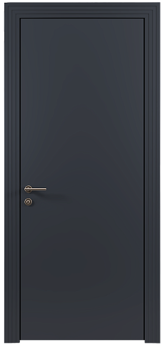 Дверь Tivoli / Тиволи А-1 Графитово-серая эмаль (RAL 7024) без стекла